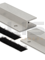 Liso ® Kozijnsteuntjes voor Luxe Liso ® Ophangrail - Setje van 2